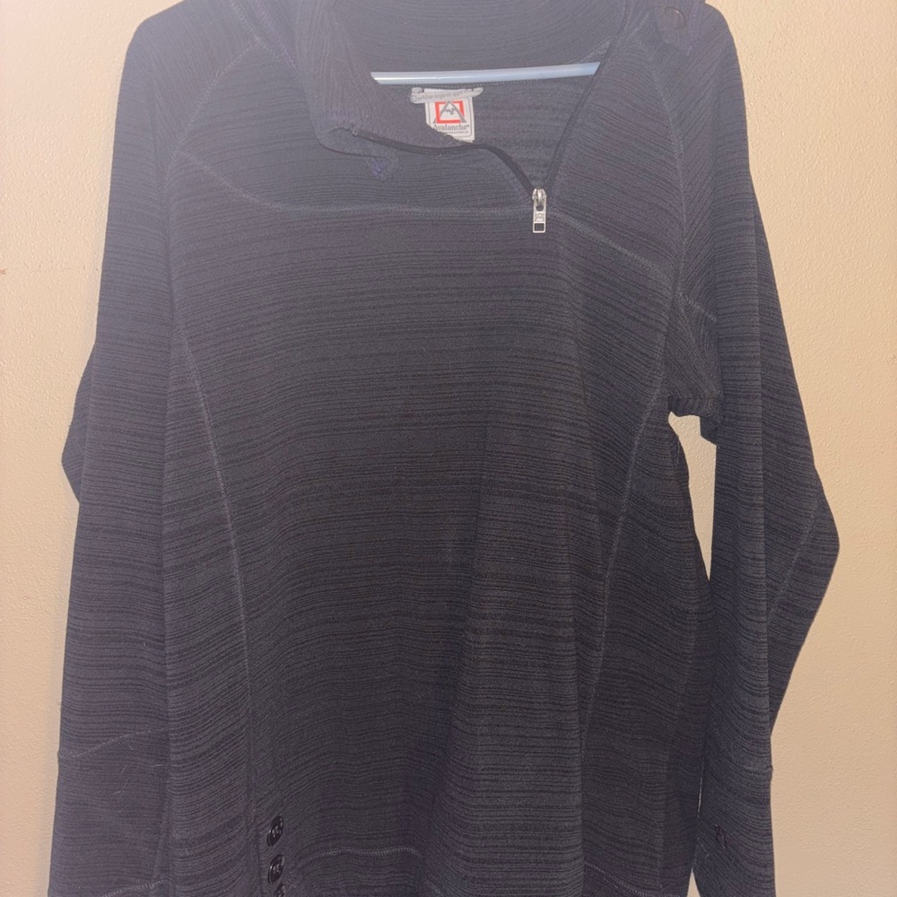 Avalanche dark gray pullover XL